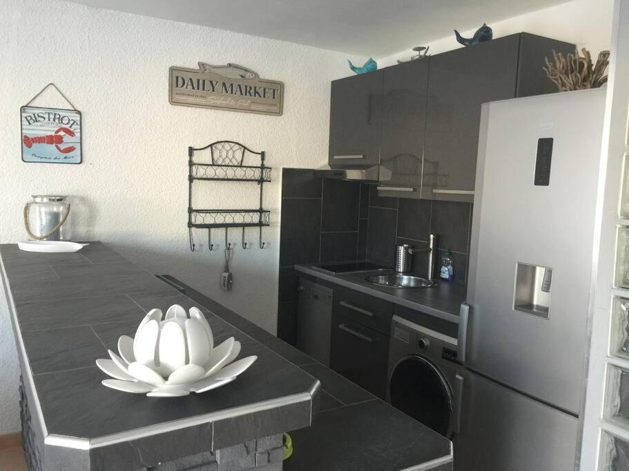 Appartement Vue Mer - Rdc - Parking Prive - Meuble Tourisme 4 Etoiles Агд Экстерьер фото
