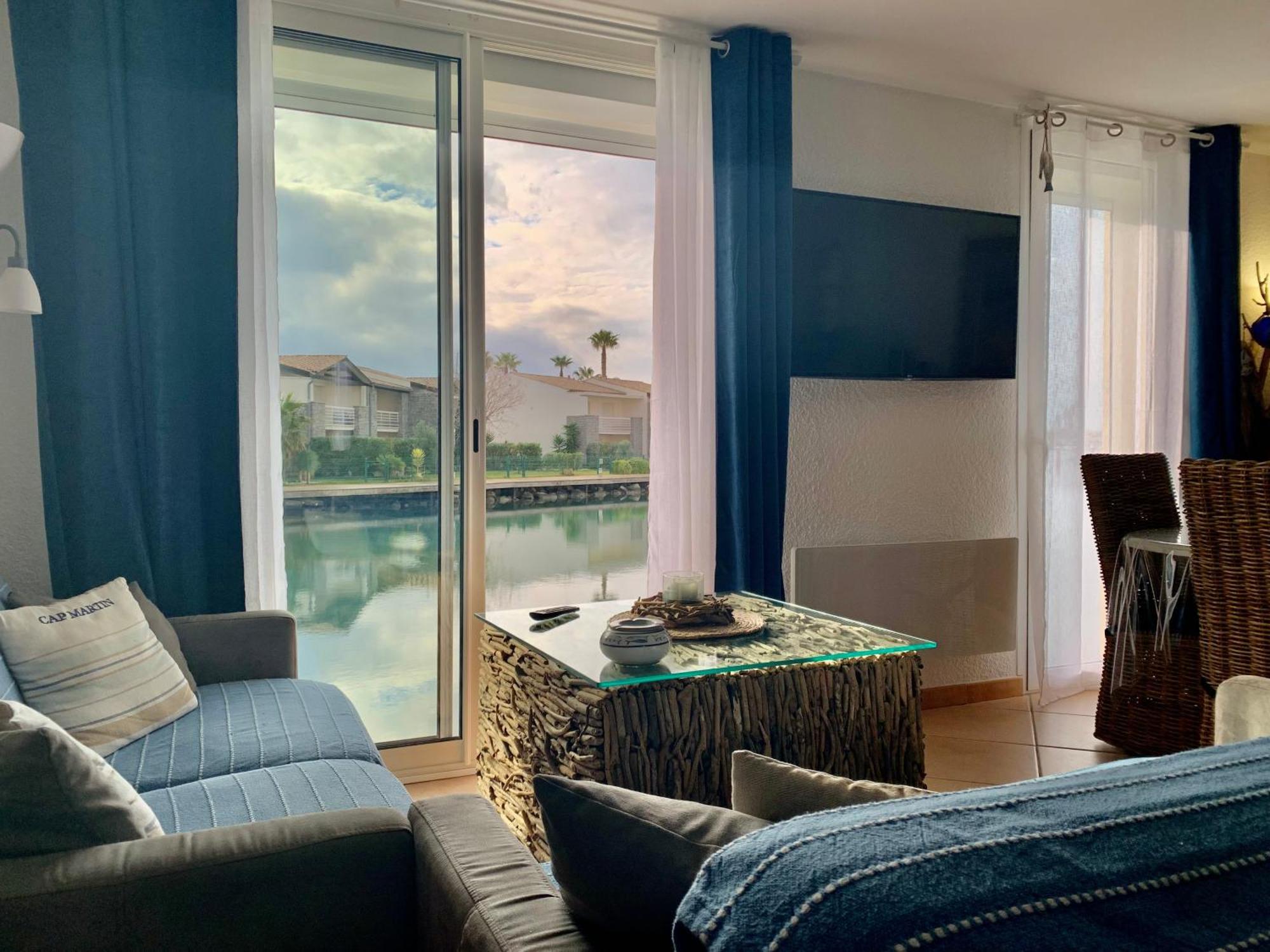 Appartement Vue Mer - Rdc - Parking Prive - Meuble Tourisme 4 Etoiles Агд Экстерьер фото